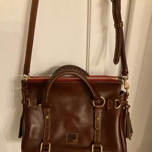 BRAND NEW Dooney and Bourke Florentine Leather Small Satchel.